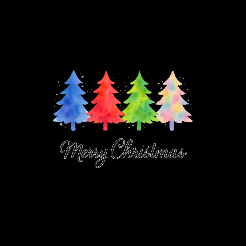 Joyeux sapins de Noël