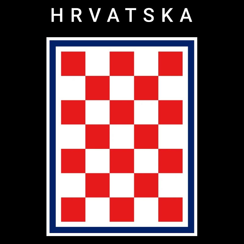 Hrvatska Checker Blaue Grenze