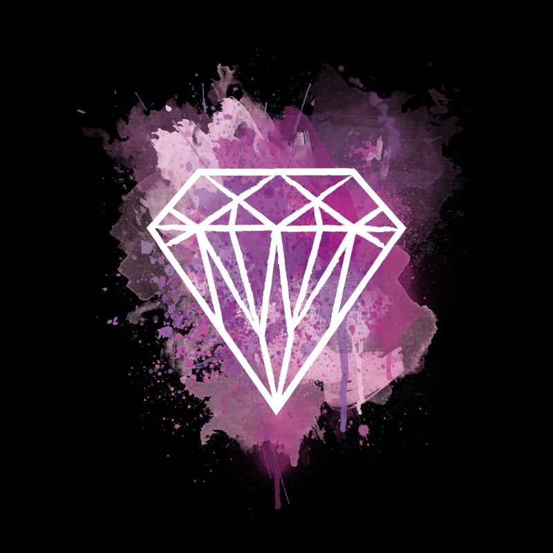 Watercolor Diamond