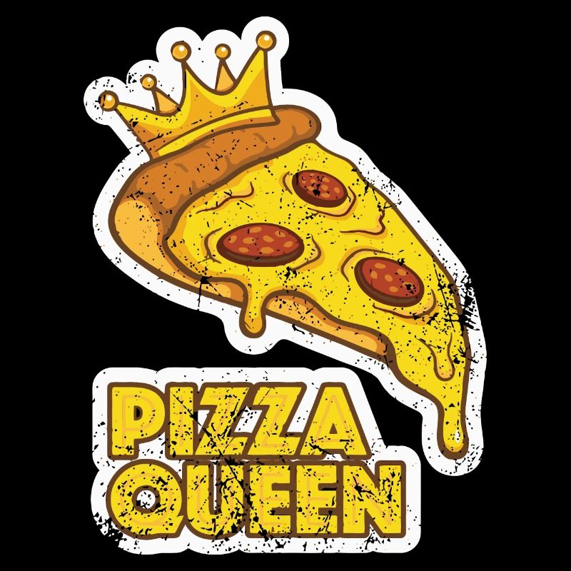 Queen Pizza Graphic
