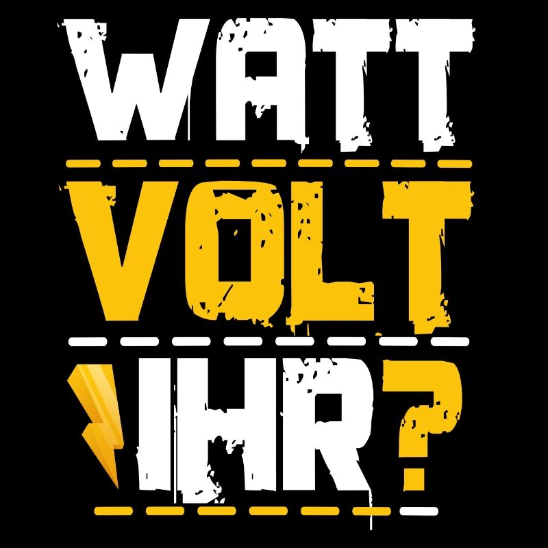 Watt volt vous? Citation idée cadeau électricité