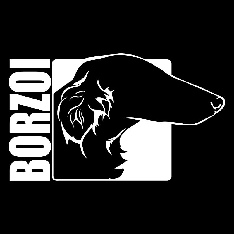 Borzoi Profil Chiens Chien Wilsigns