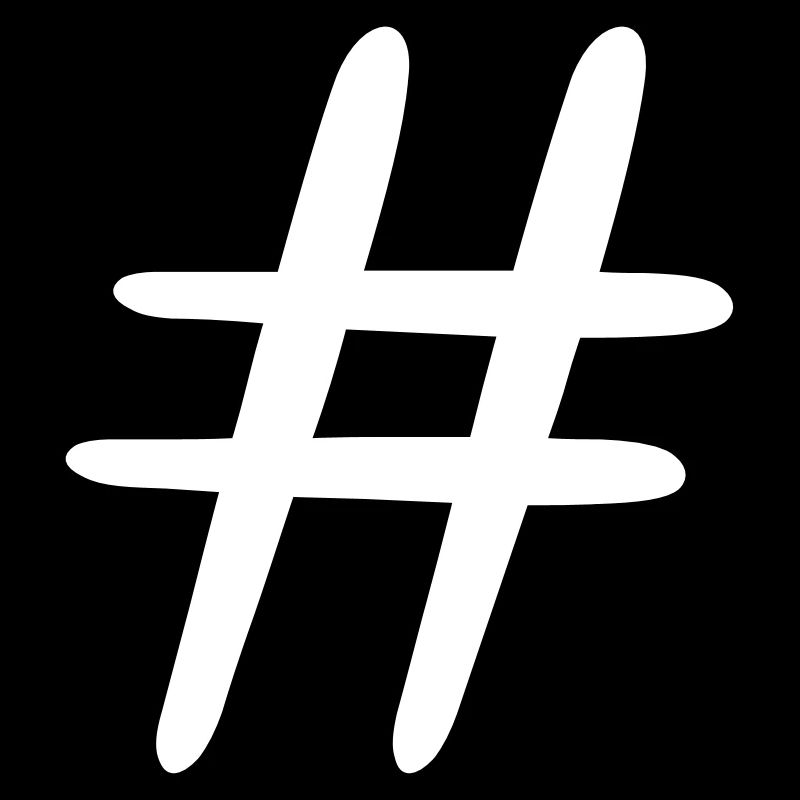 hashtag