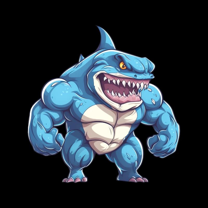 Bodybuilder Shark