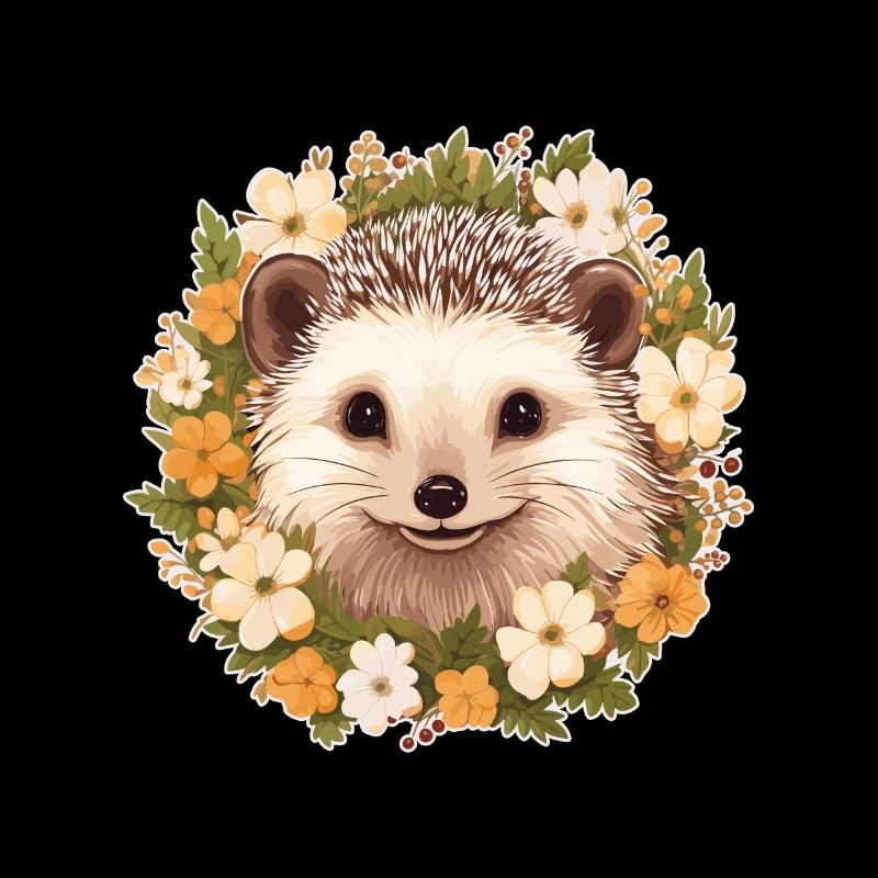 Hérisson mignon