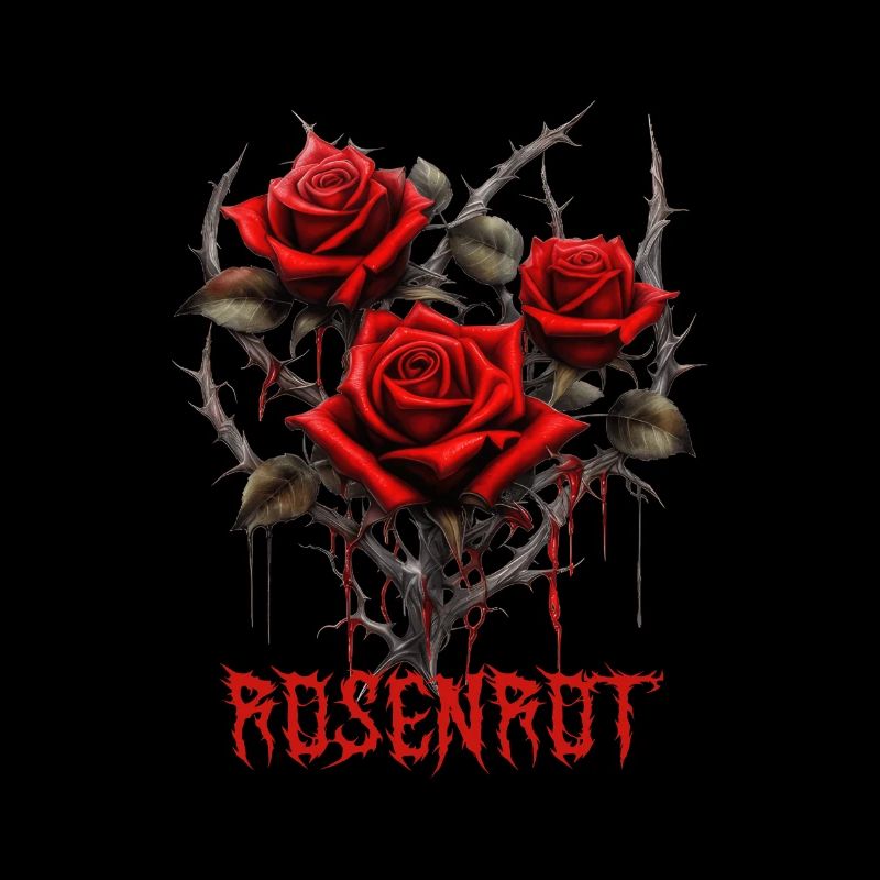 Rosenrot Dornen
