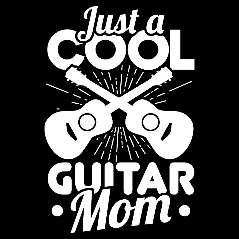 Just a cool guitar mom