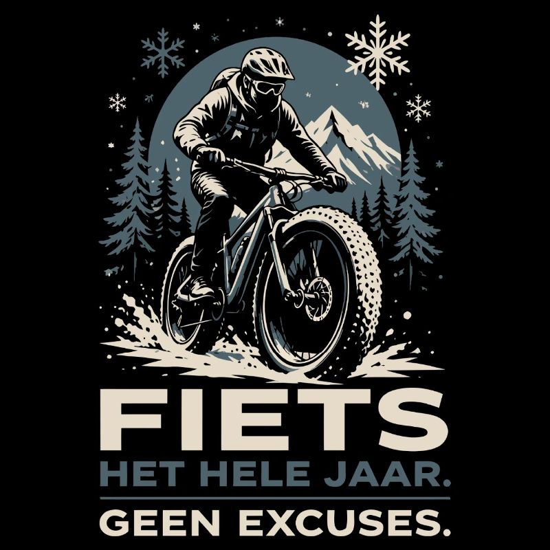 Vélo Toute l'Année - Pas d'Excuses Design
