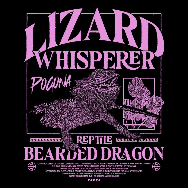 Bartagame Bartagamen Echsenflüsterer