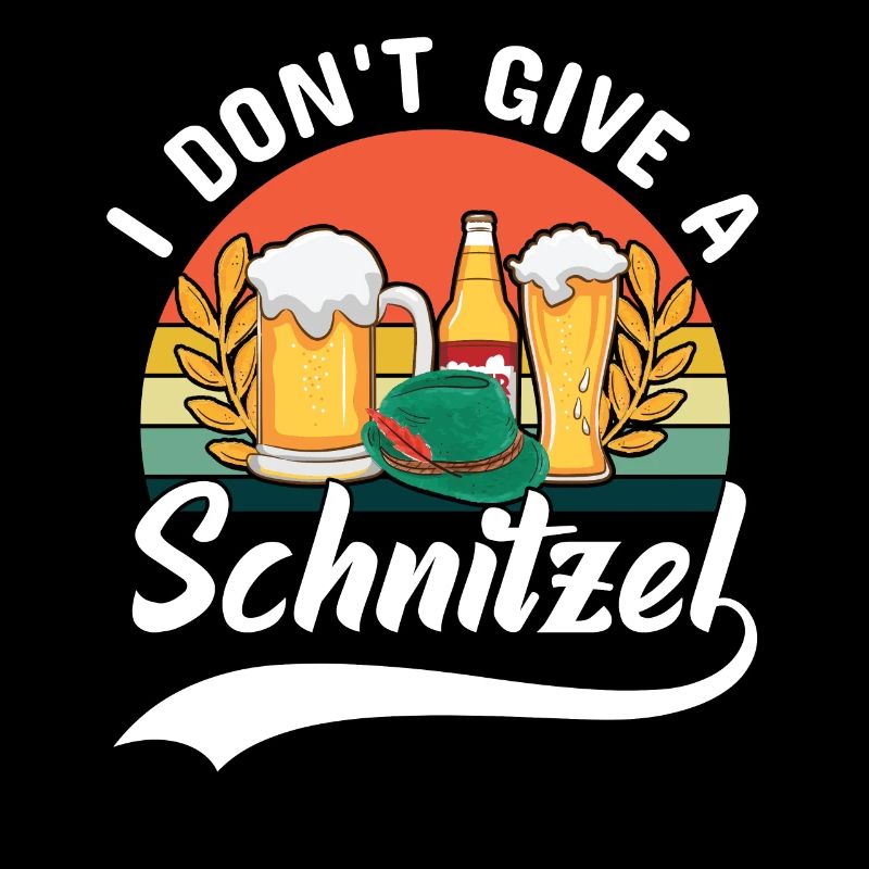 OKTOBER Bier Brezel Wurst Biergarten Schnitzel