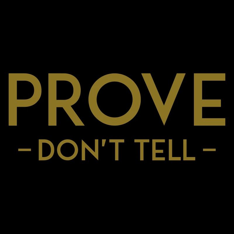 PROVE NE DITES PAS