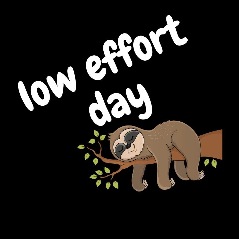 journée de faible effort