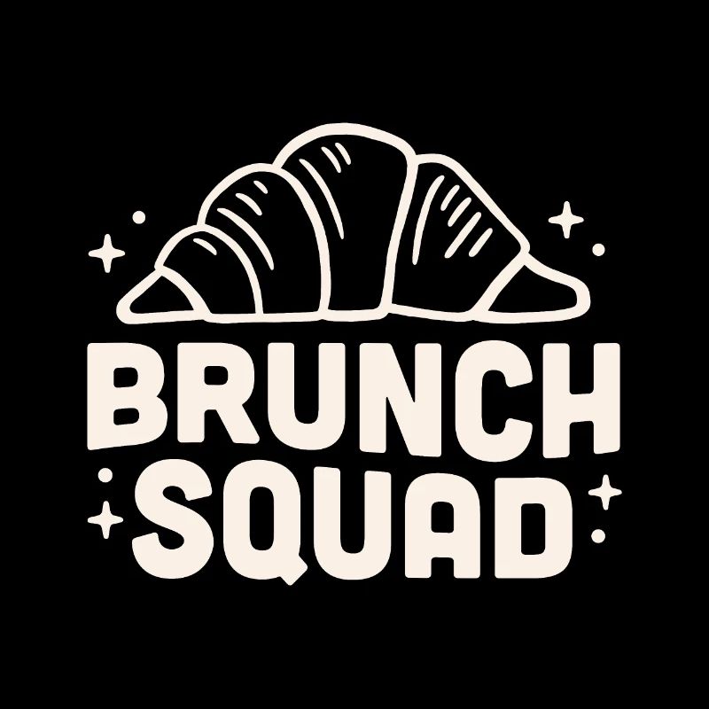 Brunch squad croissants