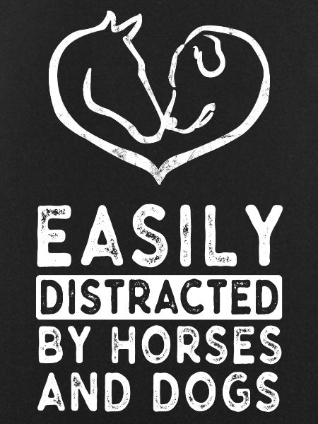 Horses dogs