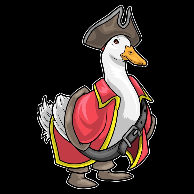 Duck Pirate Pirate Hat