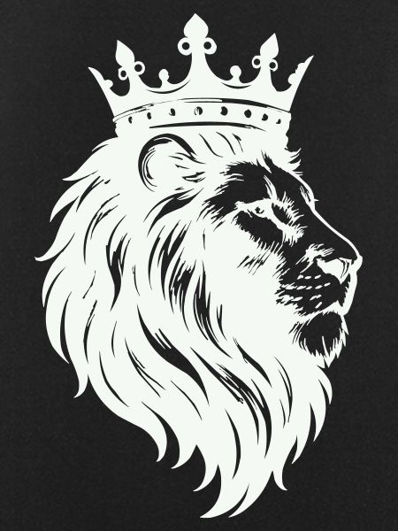 Löwe König Krone