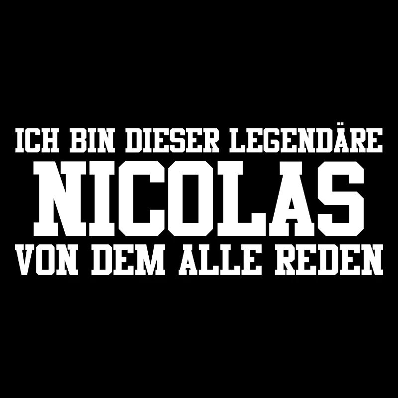 Nicolas Name Design