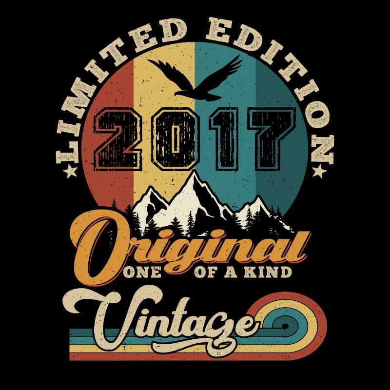Original 2017 Vintage Limited Edition Geschenk