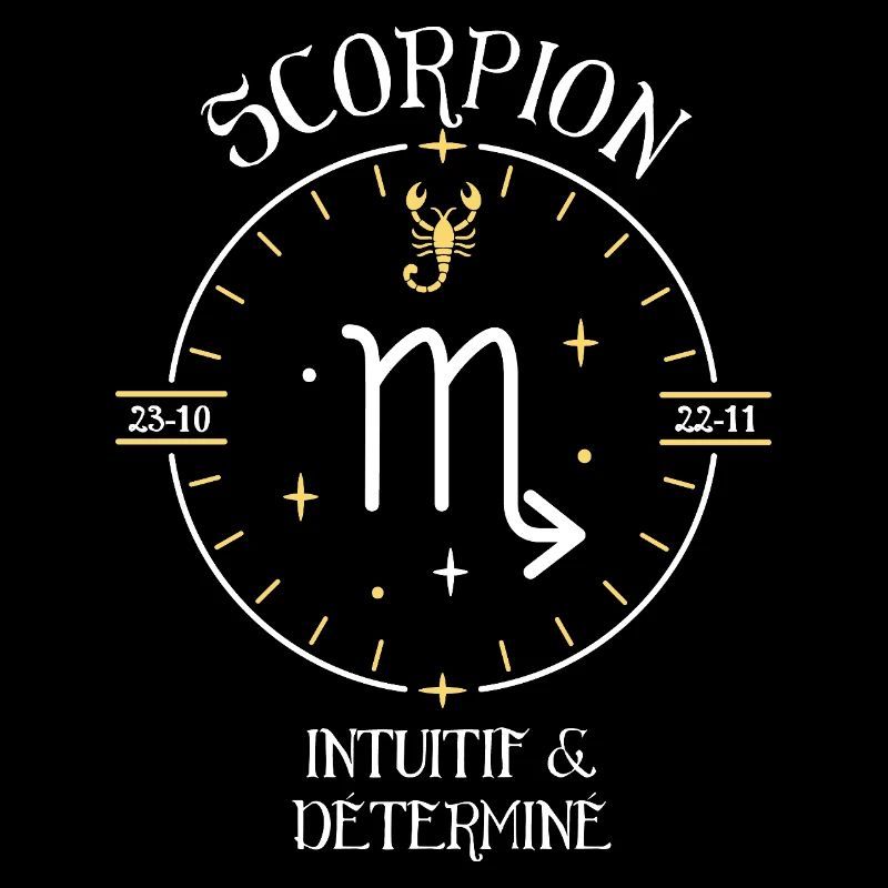 Du signe du Scorpion - Intuitif et déterminé