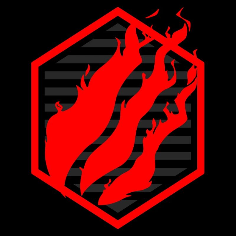 Fire Merch Red