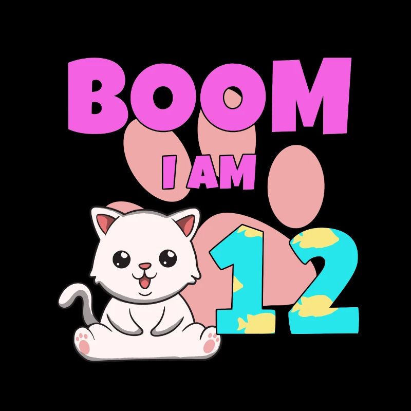 12. Geburtstag Katze