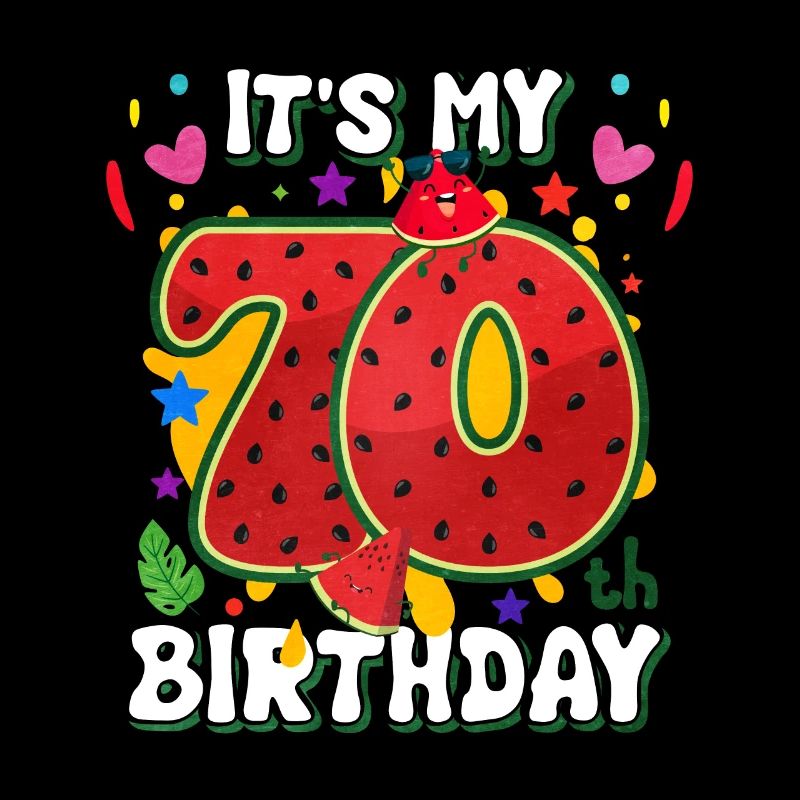 70e anniversaire de la pastèque