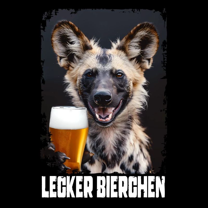 Lecker Bierchen Afrikanischer Wildhund