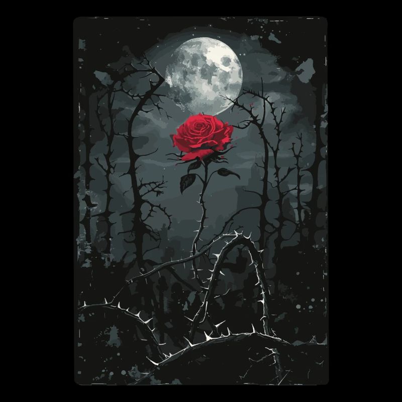 Le Tarot à la Rose Pourpre
