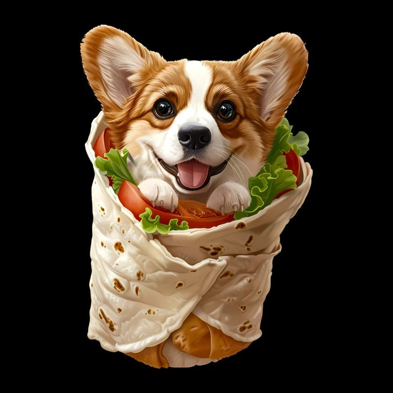 Corgi Burrito
