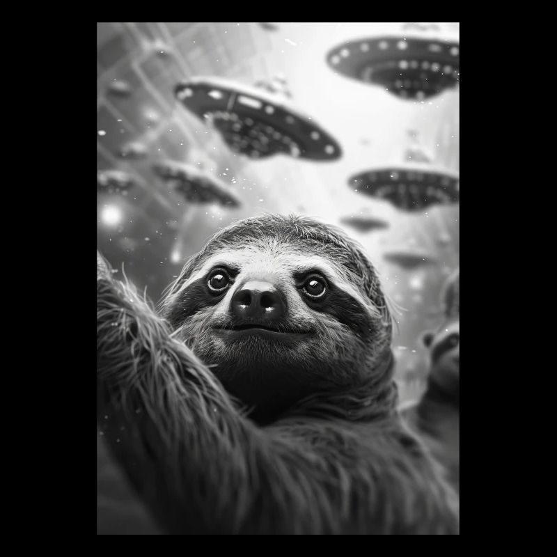 Ufo Selfie Luiaard