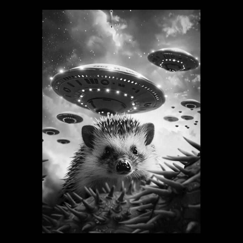Ufo Selfie Igel