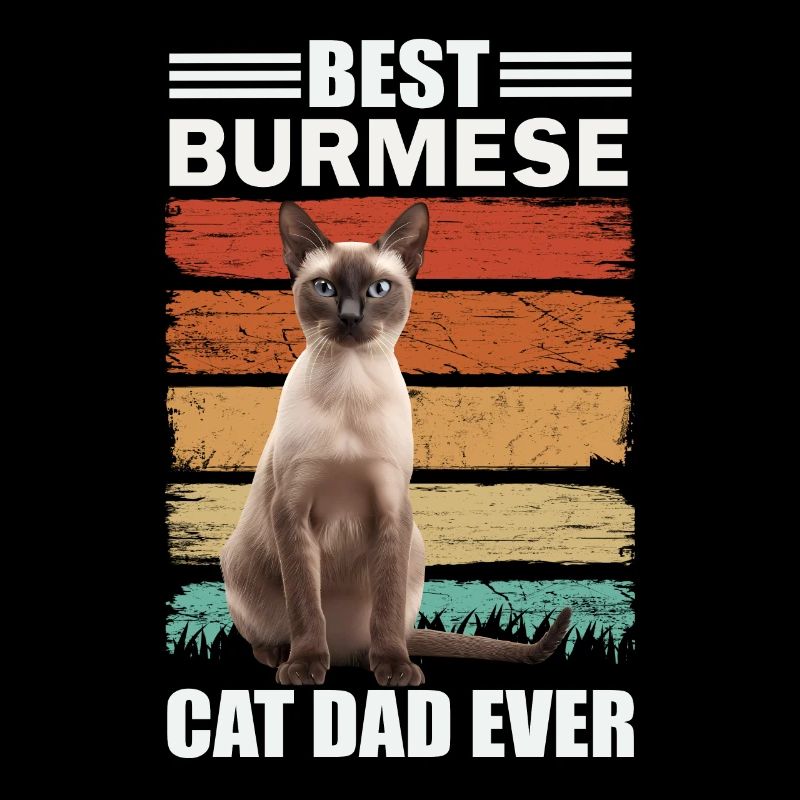 Burmese Dad Cat