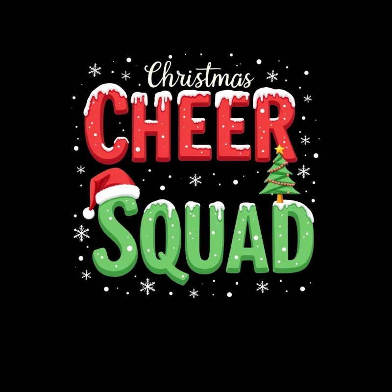 Christmas Cheer Squad présenté de manière festive