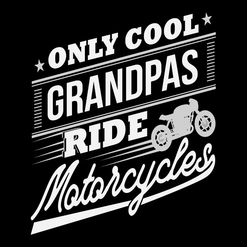 Opa Biker Motorrad Witzig Geschenk Geburtstag