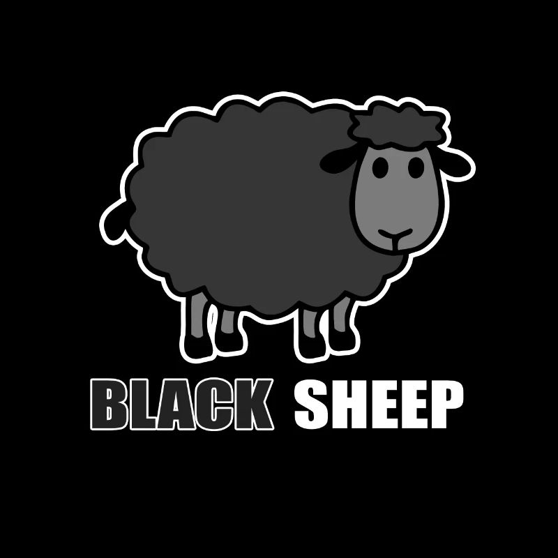 Sorte får