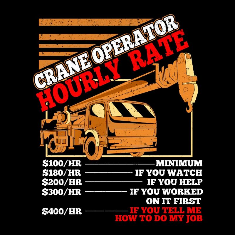 Crane operator crane gift