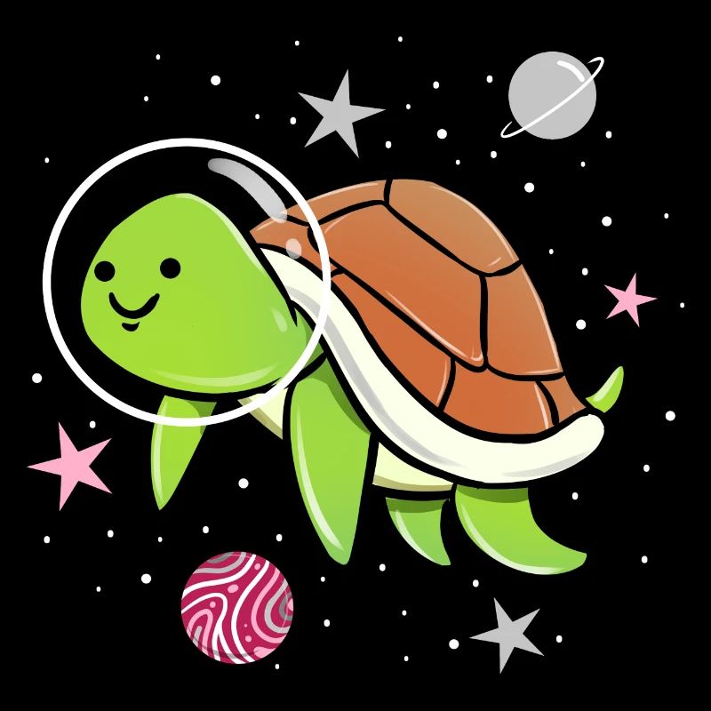 Demigirl Tortue Dans l’espace Demigirl Pride