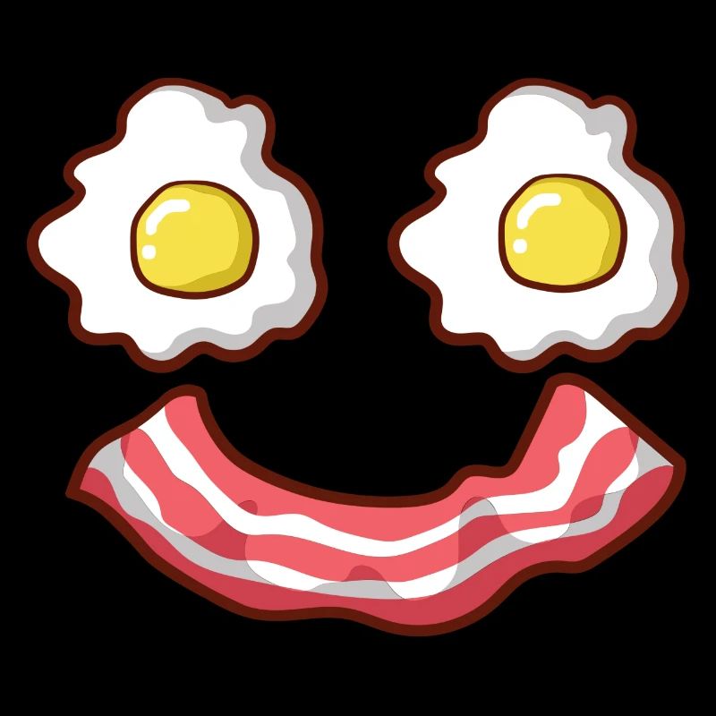 Frühstück Eier Bacon Geschenk