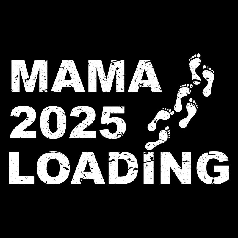Ich werde 2025 Mama, Werdende Mama loading 2025