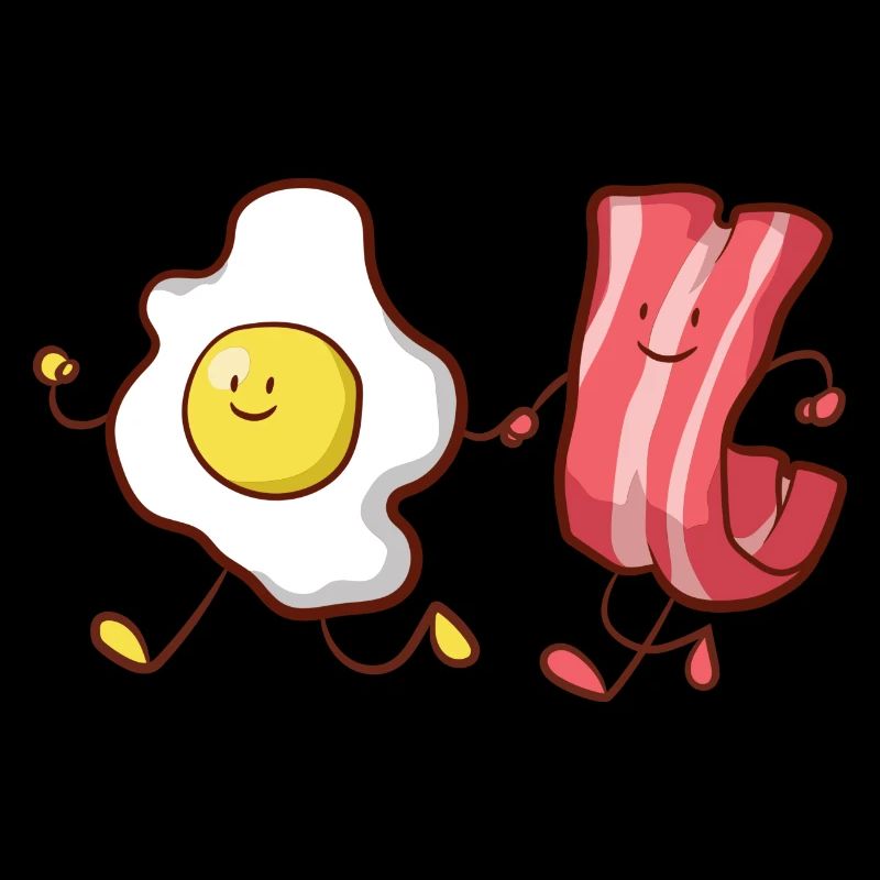 Frühstück Eier Bacon Geschenk