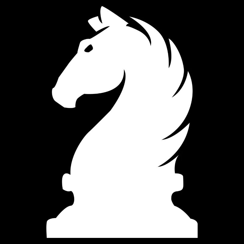 Springer Schach Pferd Schachspieler Geschenk