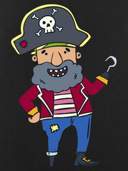 Funny pirate