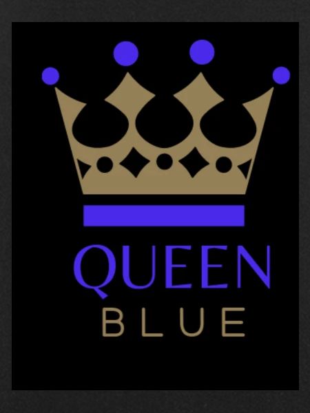 Queen🔵 blue