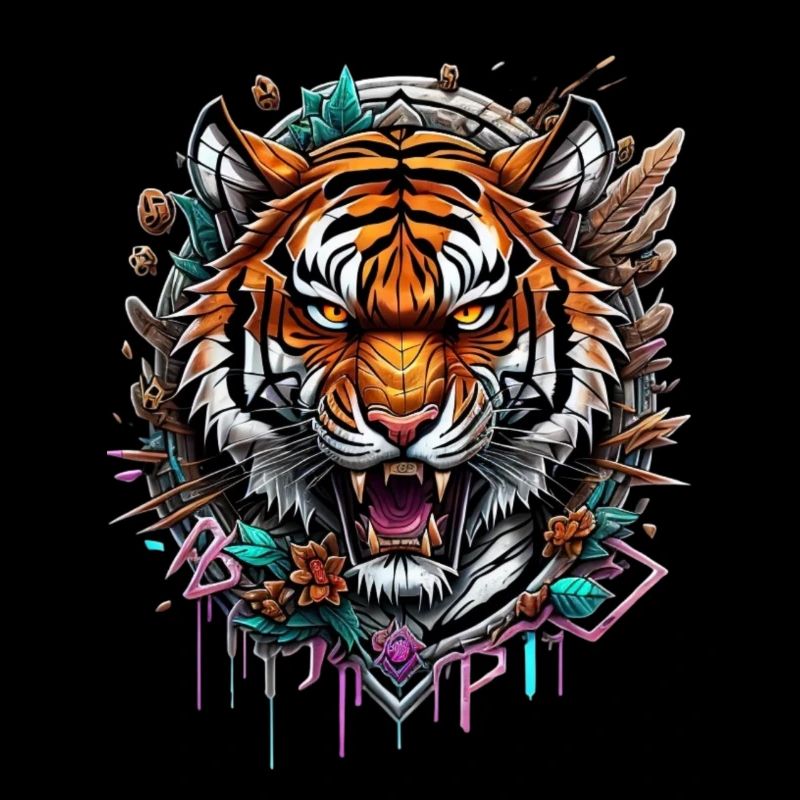 Graffiti Tiger
