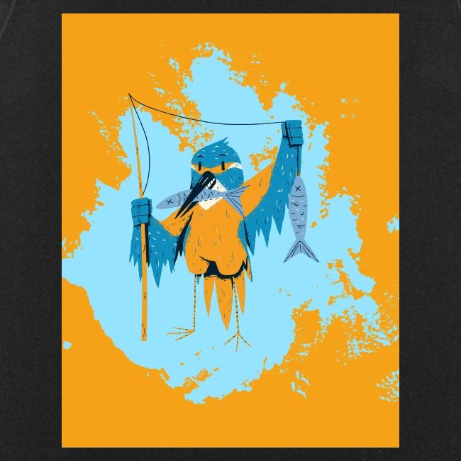 Orange Blue Tshirt