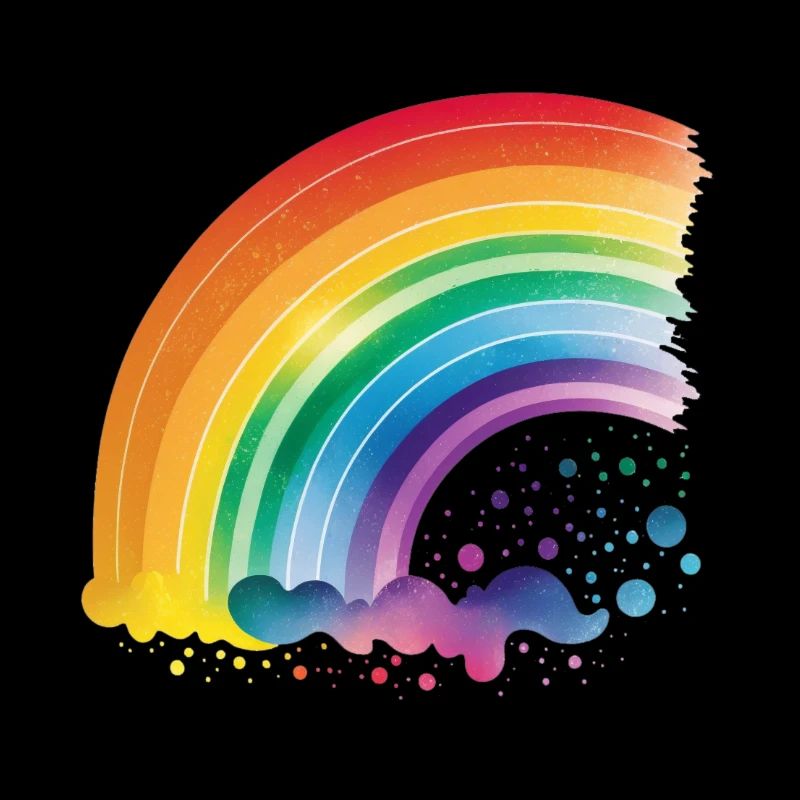 Regenbogen halbrund