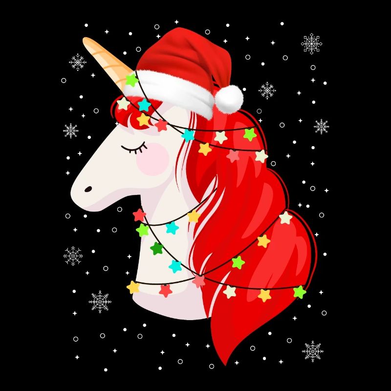 Licorne de Noël