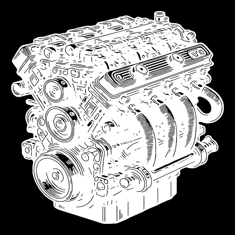Mechanic Cylinder Engine Block Displacement Fan Engine
