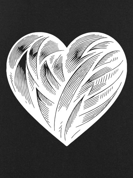 Elegant Tattoo Heart