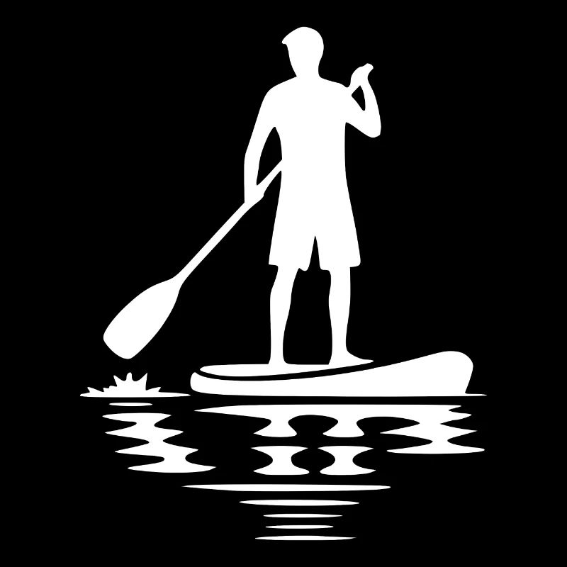 Paddelkunst Stand Up Paddling